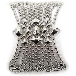 B77-N Chrome Finish Bracelet - Liquid Metal by Sergio Gutierrez