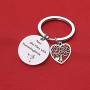 De&ai Memorial Keepsake Gift Hummingbirds Lover Keychain, Hummingbird Memorial Jewelry