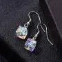 Swarovski Crystal Cube Drop Dangle Earrings for Women Fashion 14K Gold Plated Hypoallergenic Jewelry Swarovski Crystal Cube Drop Dangle Earrings for Women Fashion 14K Gold Plated Hypoallergenic Jewelry