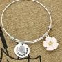 Ohana Bracelet for Women Hawaiian Disney Bracelets Jewelry Engraved Ohana Forever for Always with Hibiscus Charm