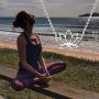 Dainty Lotus Necklace S925 Sterling Silver Yoga Pendant Necklace Birthday Gifts for Women