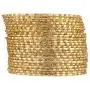 LUX ACCESSORIES Gold Tone Glitter Indian Wedding Multi Bangle Set 24 PC LUX ACCESSORIES Gold Tone Glitter Indian Wedding Multi Bangle Set 24 PC