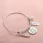 AKTAP Swim Bracelet Swimmers Jewelry Believe You Can and You Will Swim Gifts      for Swimming Lover