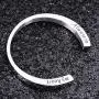 Cremation Urn Bracelet Engraved Always in My Heart Memorial Stainless Steel Waterproof Bracelet Cremation Urn Bracelet Engraved Always in My Heart Memorial Stainless Steel Waterproof Bracelet