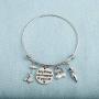 AKTAP Mary Poppins Bracelet Anything Can Happen If You Let It Inspired Jewelry Expandable Bangle Gifts Disney Charm Bracelet for Her
