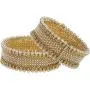 YouBella Ethnic Bollywood Gold Plated Pearl Bracelets Bangles Jewellery for Women and Girls YouBella Ethnic Bollywood Gold Plated Pearl Bracelets Bangles Jewellery for Women and Girls