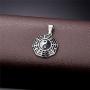 U7 Jewelry Men Women Yoga Necklaces Stainless Steel/18K Gold Plated Taoism Tai Ji Yin Yang Pendant Necklace