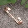 MEMGIFT Rose Gold Bracelets for Women Inspirational Cuff Bagnle Stainless Steel Jewelry Christmas Birthday Gifts for Her Funny Secret Message MEMGIFT Rose Gold Bracelets for Women Inspirational Cuff Bagnle Stainless Steel Jewelry Christmas Birthday Gifts for Her Funny Secret Message