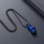 Boxing Glove Shape Stainless Steel Ashes Keepsake Cremation Jewelry for Ash Cool Cremation Pendants for Ashes Cremation Necklace