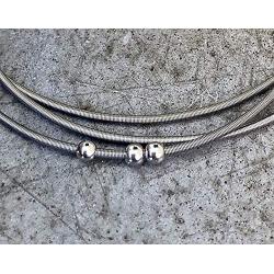 Emerson & Oliver Dia Spring Charm Bracelets – Set of 3 Simple, Inspirational, Boho, Minimalist Bracelets with Luxe Harmony Charm