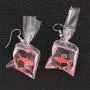 4 Pairs Funny Acrylic Goldfish Starfish Earrings Water Bag Shape Unique Resin Dangle Hook Earrings for Girls Women Bohemian Creative Charm Water Pouch Jewelry 4 Pairs Funny Acrylic Goldfish Starfish Earrings Water Bag Shape Unique Resin Dangle Hook Earrings for Girls Women Bohemian Creative Charm Water Pouch Jewelry