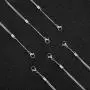 Hicarer 12 Pieces Stainless Steel Chain Extender Adjustable Necklace Extender Chain with Lobster Clasp Hicarer 12 Pieces Stainless Steel Chain Extender Adjustable Necklace Extender Chain with Lobster Clasp