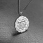 omodofo to My Daughter & Son You are Braver Than You Believe Necklace Heart Pendant Inspirational Gifts for Daugher Son Kids