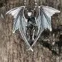 Gothic Halloween Horror Jewelry Winged Vampire Skull Skeleton Corpse Angel of Death Punk Rock Heavy-Metal Biker Protection Amulet Pewter Unisex Mens Pendant Necklace Charm for men Silver Ball Chain Gothic Halloween Horror Jewelry Winged Vampire Skull Skeleton Corpse Angel of Death Punk Rock Heavy-Metal Biker Protection Amulet Pewter Unisex Mens Pendant Necklace Charm for men Silver Ball Chain