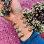 UNY Fashion Jewelry Brand Cable Wire Bangle Elegant Beautiful Imitation Pearl Valentine