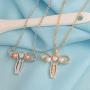 AILUOR Uterus Ovary Pendant Necklace, Feminist Medical Symbol Female Organ Gynecologist Nurse Gift Jewelry