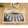 Fuqimanman2020 Pearl Beaded False Collar Choker Necklace Hand Woven Trendy Tassel Necklace Dainty Faux Pearl Necklace for Women Girls Jewelry