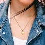 XIUDA Heart Cremation Necklace with Memorial Pendant Cremation Jewelry for Ashes Premium Stainless Steel Ashes Keepsake