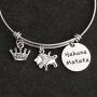 KUIYAI Hakuna Matata No Worries Macrame Bracelet Inspired Gift