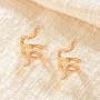 MYEARS Women Ear Cuff Earrings Gold Non Pierced Cartilage Clip on Open Wrap Hoop 14K Gold Filled Simple Minimalist Delicate Hypoallergenic Jewelry Gift