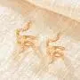MYEARS Women Ear Cuff Earrings Gold Non Pierced Cartilage Clip on Open Wrap Hoop 14K Gold Filled Simple Minimalist Delicate Hypoallergenic Jewelry Gift