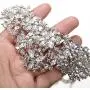 ORAZIO Rhinestone Necklace Earring Set for Women Girls Bridesmaid Jewelry Sets for Wedding