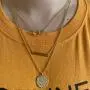 choice of all 3 Layered Necklaces for Women, Dainty 14K Gold Plated Layering Choker Necklace Handmade Layered Moon Coin Disc Necklace Jewelry for Women Girls choice of all 3 Layered Necklaces for Women, Dainty 14K Gold Plated Layering Choker Necklace Handmade Layered Moon Coin Disc Necklace Jewelry for Women Girls