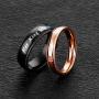 Her King His Queen Wedding Bands Mens Women Stainless Steel Bridal Ring Set Couples Anniversary Engagement Promise Rings