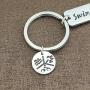 Ribukat Inspirational Jewelry Gift Unique Holiday Triathlon Gifts for Triathletes Sports Keychain Runner Biker Swimmer Keychain Triathlete Gifts Triathlon Swim Bike Run Jewelry for Women