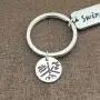Ribukat Inspirational Jewelry Gift Unique Holiday Triathlon Gifts for Triathletes Sports Keychain Runner Biker Swimmer Keychain Triathlete Gifts Triathlon Swim Bike Run Jewelry for Women