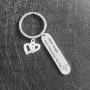 De&ai Inspirational Flamingo Keychain, Never Forget How Flamazing You are Keychain Motivational Gift for Friends Family Jewelry
