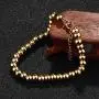 COTTVOTT Womens Charms Stainless Steel Beads Bracelets Rose Gold Silver Tone Jewelry COTTVOTT Womens Charms Stainless Steel Beads Bracelets Rose Gold Silver Tone Jewelry