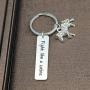 Ribukat Inspirational Gifts Encouragement Awareness Anti-Cancer Gift Cancer Keychain Fight Like A Zebra Keyring