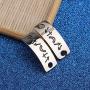 WUSUANED He Came He Died He Arose He Ascended He is Coming Back Shoe Lace Tag Trainer Tags Fitness Gym Gift for Runner Inspirational Gift