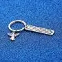 WUSUANED Memorial Keychain I Can No Longer See You with My Eyes But I Will Feel in My Heart Forever Loving Memory Jewelry Dad Mom Sympathy Gift WUSUANED Memorial Keychain I Can No Longer See You with My Eyes But I Will Feel in My Heart Forever Loving Memory Jewelry Dad Mom Sympathy Gift