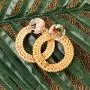 Bohemian Straw Rattan Woven Geometric Statement Earrings - Ethnic Acetate Hoops, Teardrop Dangles Natural Raffia Fan Tassel