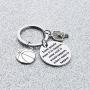KEYCHIN Basketball Star Classic Quotes Some Poeple Want It to Happen Others Make It Happen Keychain Basketball Fans Gift