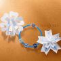 NINAQUEEN 925 Sterling Silver Family Bead Charms for Bracelets Necklaces Blue Enamel Design Charm with Gift Packaging Gifts for Daughter Mom