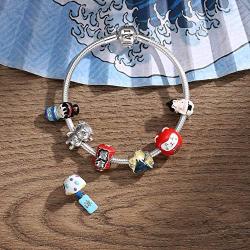 AIEGNOS 925 Sterling Silver Jewelry Wind Chimes Charms Beads Gifts for Women Girls Fit European Charms Bracelet