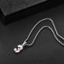 TLIWWF Inspiration Baseball Jersey Number Necklace Stainless Steel Charms Number Pendant for Boys Men