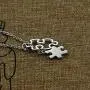 Kivosliviz Autism Necklace Autism Puzzle Piece Necklace Motivational Autism Gift Kivosliviz Autism Necklace Autism Puzzle Piece Necklace Motivational Autism Gift