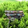 YGLINE Genuine Leader Beaded Wrap Bracelets for Women Girls Men Handmade Bracelet