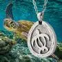 Hawaiian Jewelry by Austaras - Honu Sea Turtle Pendant - Good Luck and Protection Everywhere You Go Hawaiian Jewelry by Austaras - Honu Sea Turtle Pendant - Good Luck and Protection Everywhere You Go