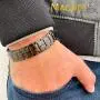 MagnetRX® Ultra Strength Magnetic Therapy Bracelet - Arthritis Pain Relief and Carpal Tunnel Magnetic Bracelets for Men - Adjustable Length with Sizing Tool (Gunmetal) MagnetRX® Ultra Strength Magnetic Therapy Bracelet - Arthritis Pain Relief and Carpal Tunnel Magnetic Bracelets for Men - Adjustable Length with Sizing Tool (Gunmetal)