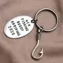 Pregnancy Announcement for Grandparents Grandpa New Fishing Buddy Arriving 2021 2020 Fishing Buddy Keychain Gift for Dad