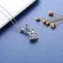 925 Sterling Silver Guitar Cremation Jewelry for Ash - Urn Necklace Musical Memorial Pendant Bereavement Keepsake Gift for Loss of Guitarist or Music Lover