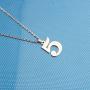 ENSIANTH Lucky Number Necklace Stainless Steel Pendant Necklace Best friend Gift Birthday Gift Number 0-9