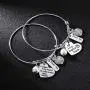 Zhanmai 2 Pack 2 Style Engraved Teacher Jewelry Bracelet Teacher Appreciation Gift Accessory Apple Bracelet Bangle for Women Teacher