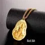 U7 Men Women Buddha Necklace Yogi Jewelry Buddhism Pilgrimage Gift Stainless Steel Guanyin/Gotama Siddhattha Head & Praying Hand Pendant Necklace U7 Men Women Buddha Necklace Yogi Jewelry Buddhism Pilgrimage Gift Stainless Steel Guanyin/Gotama Siddhattha Head & Praying Hand Pendant Necklace