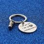 WUSUANED Coffee Lover Gift I Like You How I Like My Coffee Constantly Inside Me Keychain Caffeine Addict Gift For Coworker Boyfriend